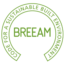 Certification label BREEAM (Building Research Establishment Environmental Assessment Method)