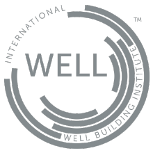 WELL Certification Logo. The WELL Building Standard is an international standard for healthy buildings.